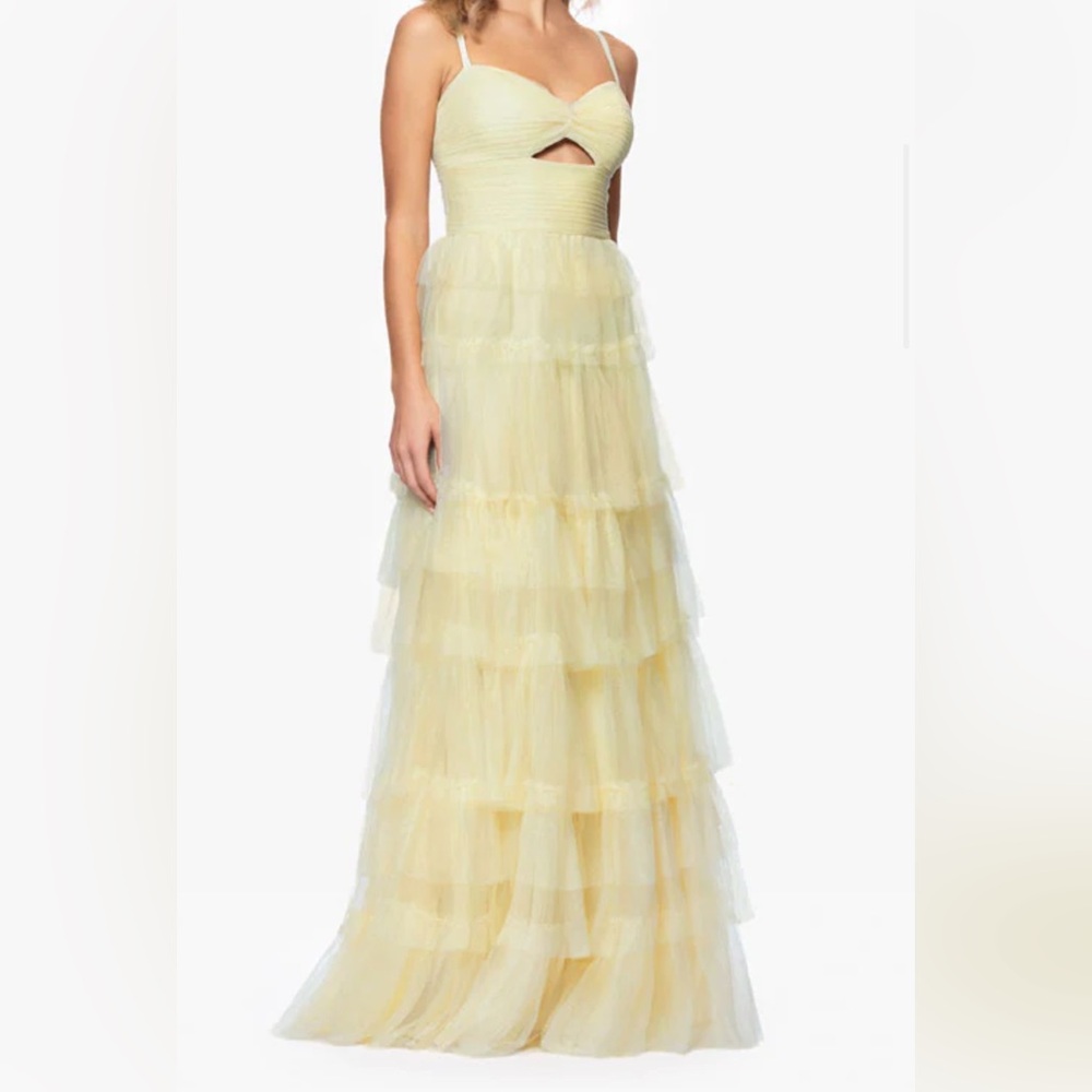 Butter Yellow Women's Maxi Dress